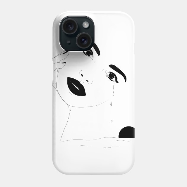 tears Phone Case by ellehell