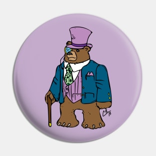 Dapper Bear Pin