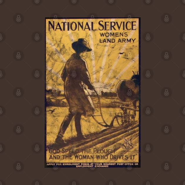 National Service - Women's Land Army by Slightly Unhinged