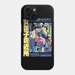 URBAN ANIME GIRL Phone Case