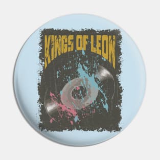 Kings of Leon Vintage Vynil Pin