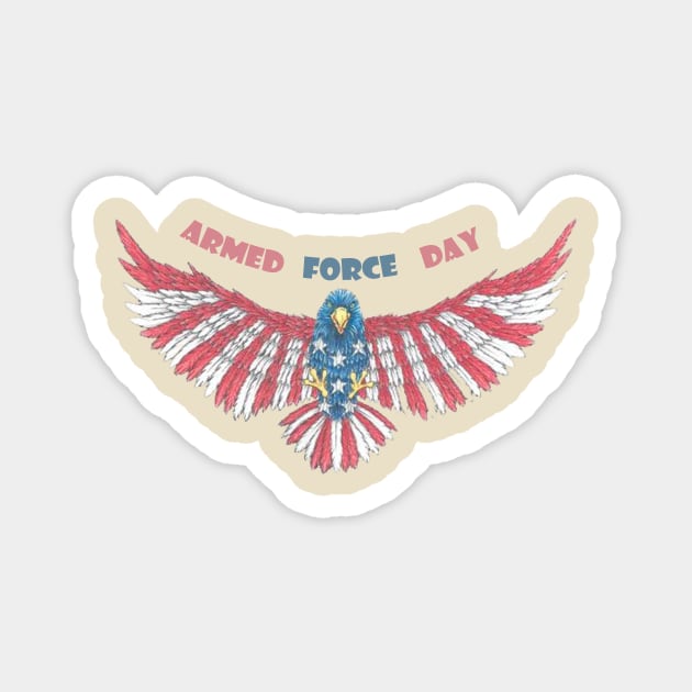 Armed force day 2020 Magnet by djalel derbal 