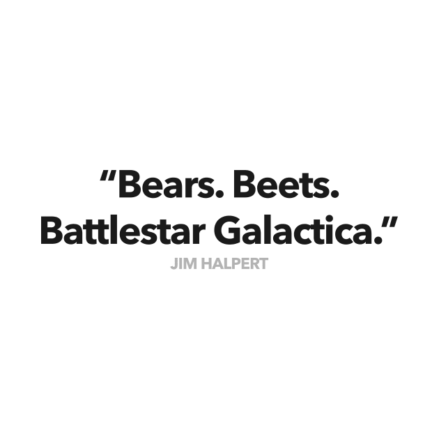 Bears Beets Battlestar Galactica by Migs