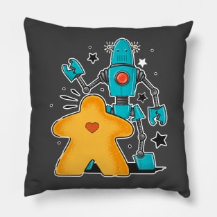 Meeple vs Automa-Meeple Pillow