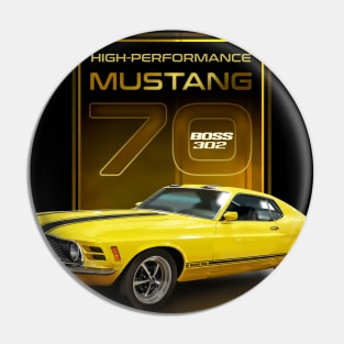 Mustang Boss 302 Pin