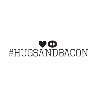 #hugsandbacon - Pig Nose - Light shirts T-Shirt