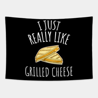 I Just Really Like Grilled Cheese Tapestry