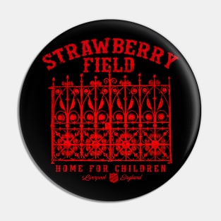 Strawberry Field Pin