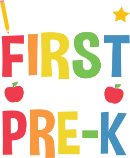 Happy First Day Of Pre-K Back To School Gift Magnet
