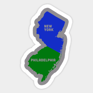 New Jersey Cannabis Sticker- New Jersey Decal – PhilaCarta