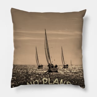 Sailboat getaway Pillow