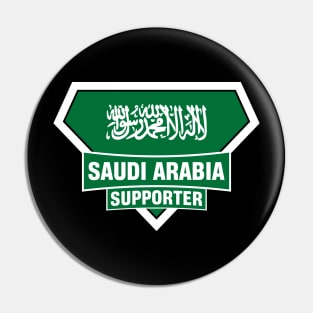 Saudi Arabia Super Flag Supporter Pin