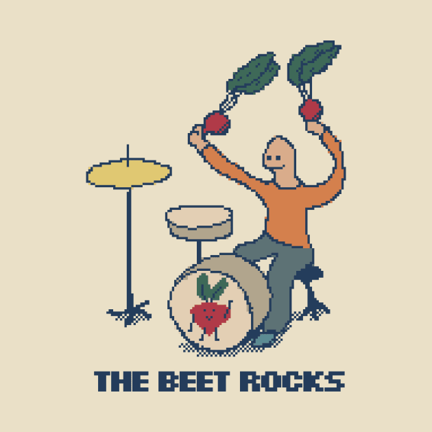 The Beet Rocks - 8bit pixel art by pxlboy