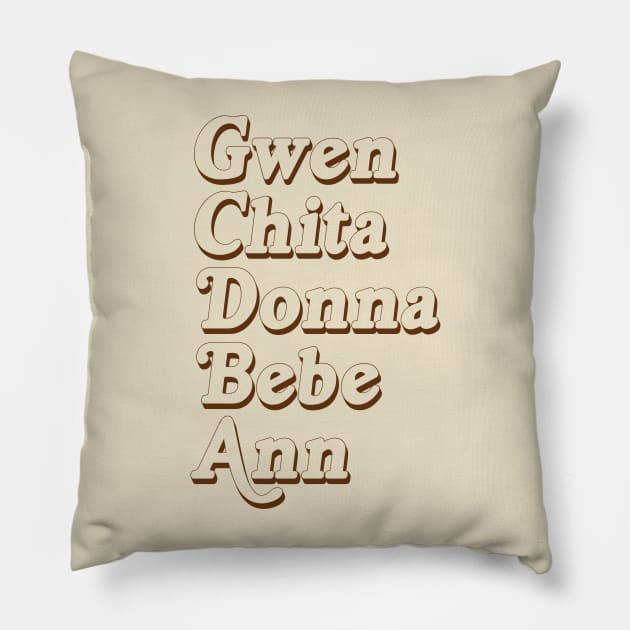 Broadway Dance Legends Pillow by JBratt