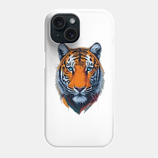 Wildlife Tiger Face Art Phone Case