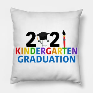 2021 Kindergarten Graduation Cute Kids Pillow