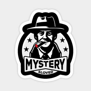 Spy Detective Mystery design Magnet