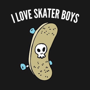 I Love Skater Boys T-Shirt