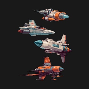 Retro Rockets T-Shirt