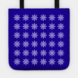 Snowflakes pattern 2 Tote