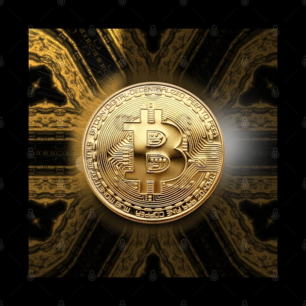 Bitcoin Cryptocurrency Digital Assets by PlanetMonkey