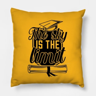 Graduation Class 2023 Sky is the Limit Pillow