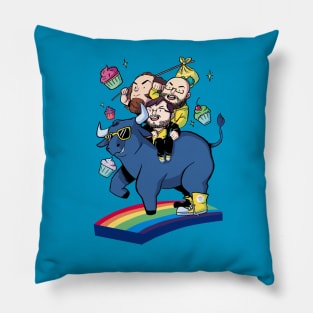 #NXTeam Positivity Rainbow Pillow