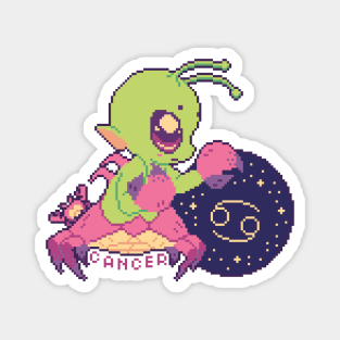 Cancer - Zodiac Alien Magnet