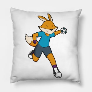 Fox Handball player Handball Pillow