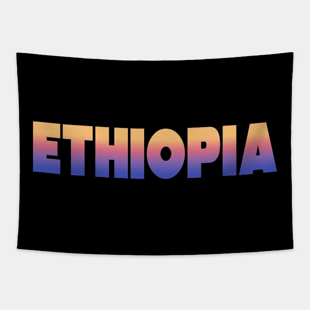 Ethiopia summer beach trip gift Tapestry by SerenityByAlex