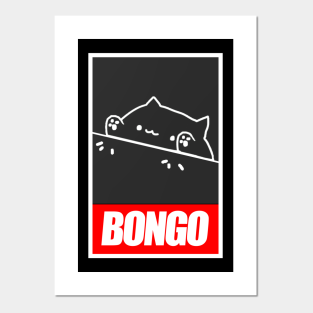 Bongo Cat Meme Posters And Art Prints Teepublic