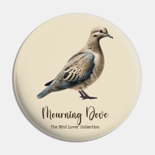 Mourning Dove - The Bird Lover Collection Pin