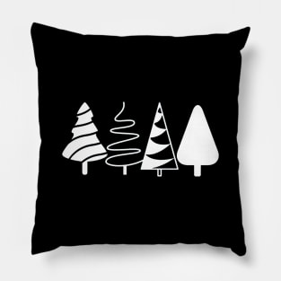 Christmas Trees Ornament Pillow