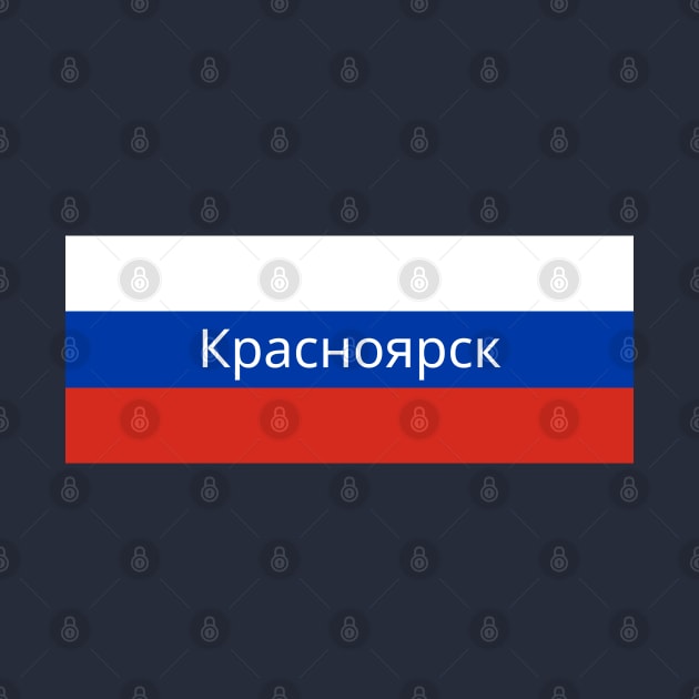 Krasnoyarsk City in Russian Flag by aybe7elf