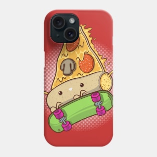 SKATER PIZZA Phone Case