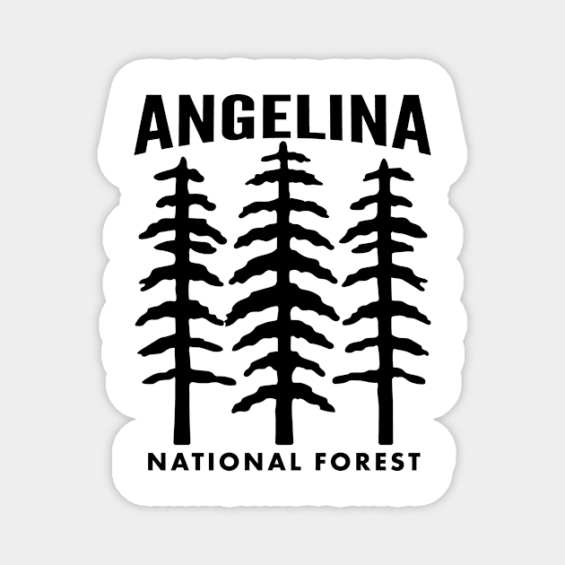 Angelina National Forest Magnet by HalpinDesign