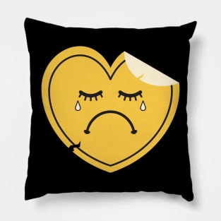 Sad Heart Pillow