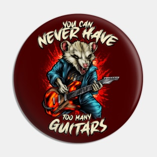 You can never have too many guitars Pin