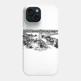 Great Falls - Montana Phone Case