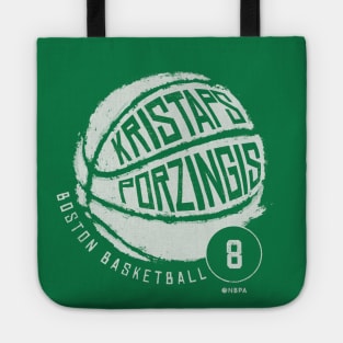 Kristaps Porzingis Boston Basketball Tote