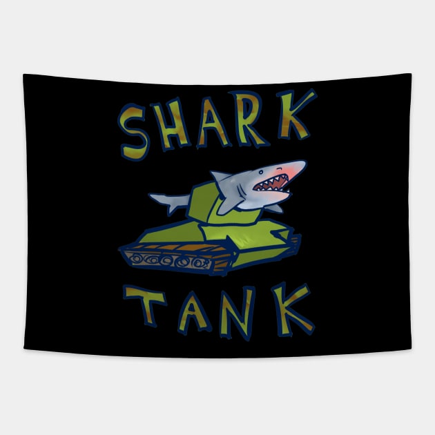 Shark Tank Tapestry by ActualLiam