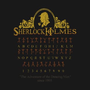 Sherlock Holmes Dancing Men T-Shirt