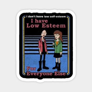 Girl And Friend For Everyone Else Magnet