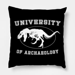 University of Archaeology - Tyrannosaurus Rex Dinosaur Fossil Pillow