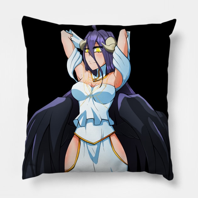 Albedo Overlord Pillow by CaioAD