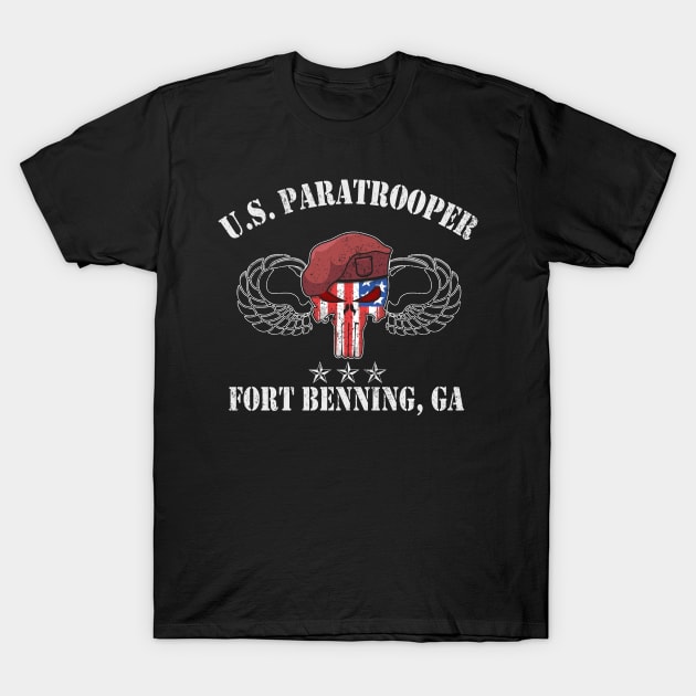 Fort Benning Army Base-Airborne Training-Columbus Ga T-Shirt Fort Benning Army Base-Airborne Training-Columbus Ga T-Shirt