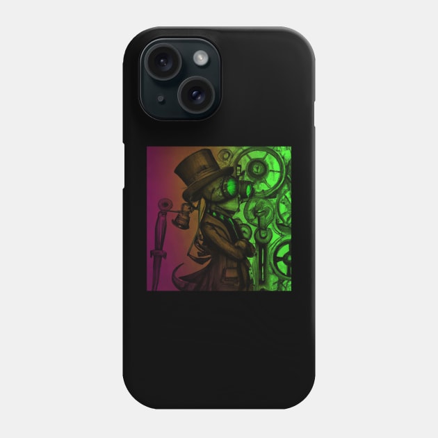 Psychedelic steam punk Phone Case by Cicero Designs