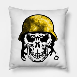 Army Space Skull Pillow