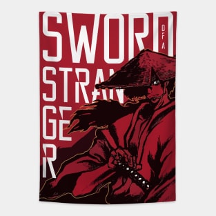 sword of a stranger Tapestry