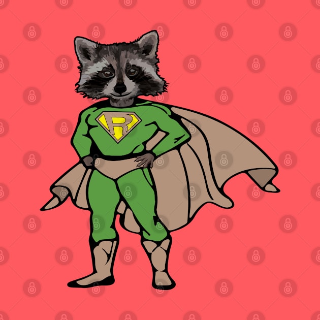 Super Raccoon by sketchpets